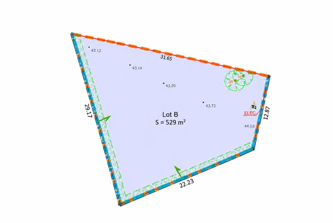 Vente Terrain 529 m² à Martinet 51 000 €